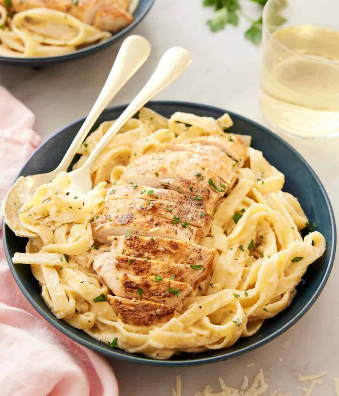 Chicken Alfredo Recipe - Preppy Kitchen