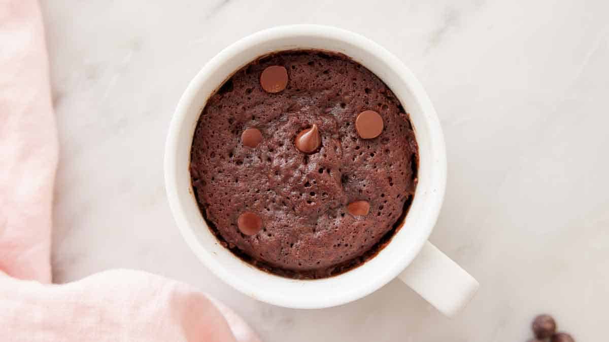 Brownie in a Mug - Preppy Kitchen