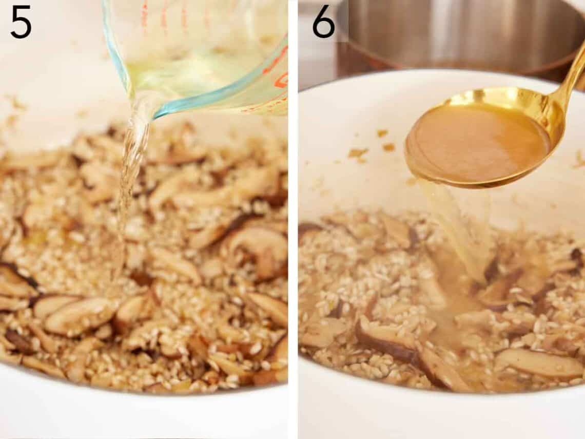 Mushroom Risotto - Preppy Kitchen