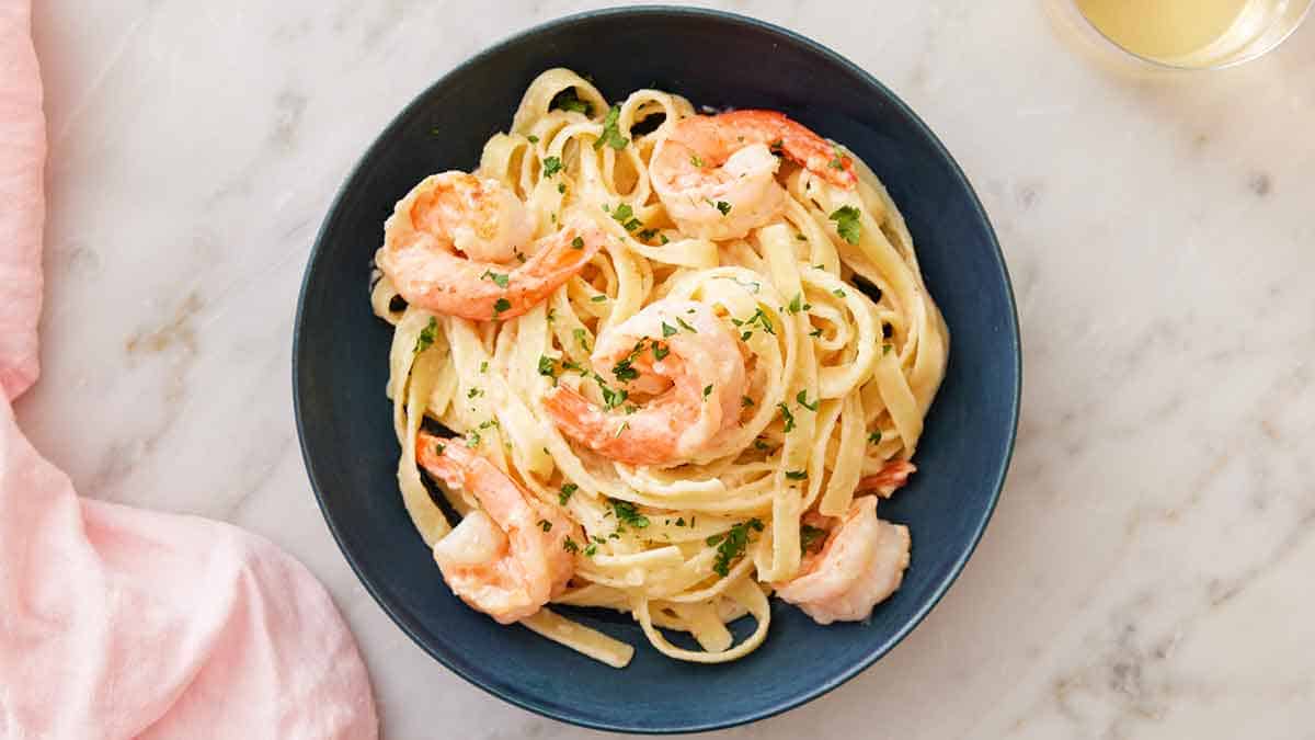 Shrimp Alfredo