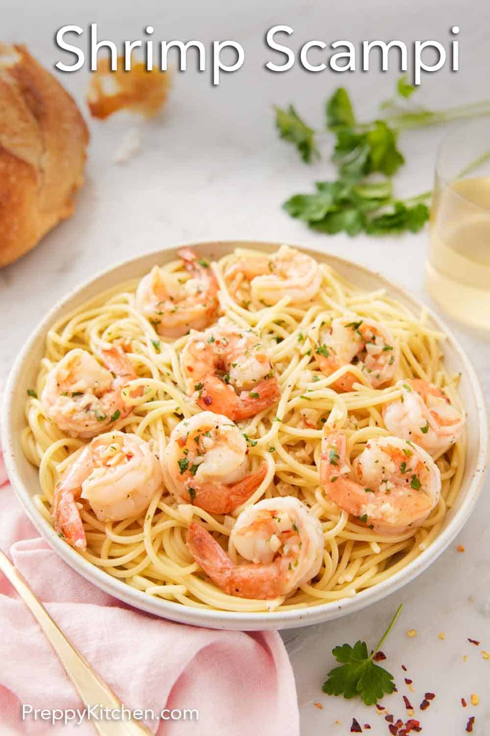 Shrimp Scampi Recipe - Preppy Kitchen
