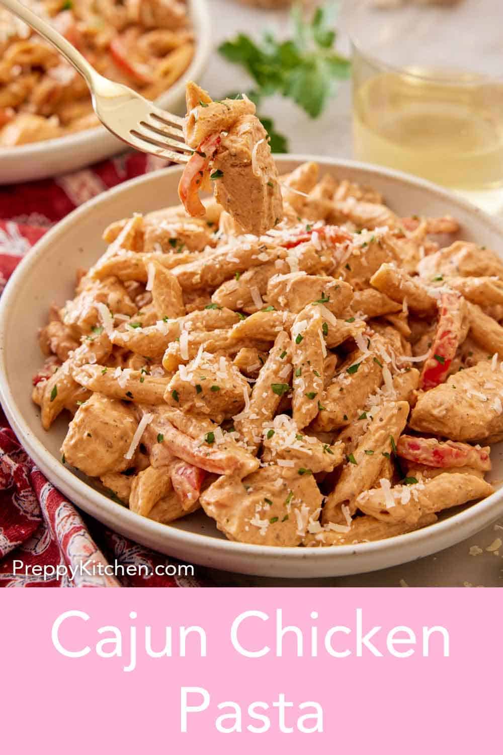 Cajun Chicken Pasta Preppy Kitchen
