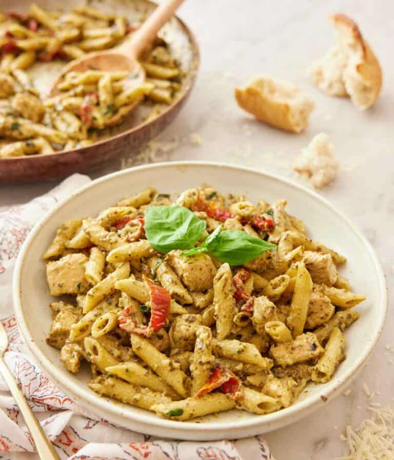 Chicken Pesto Pasta - Preppy Kitchen