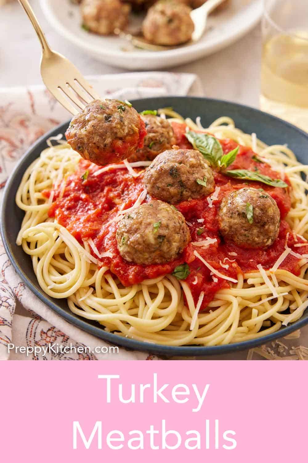 Turkey Meatballs Preppy Kitchen
