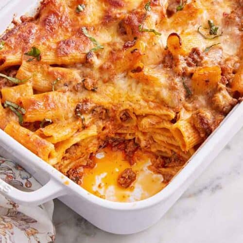 Baked Rigatoni - Preppy Kitchen