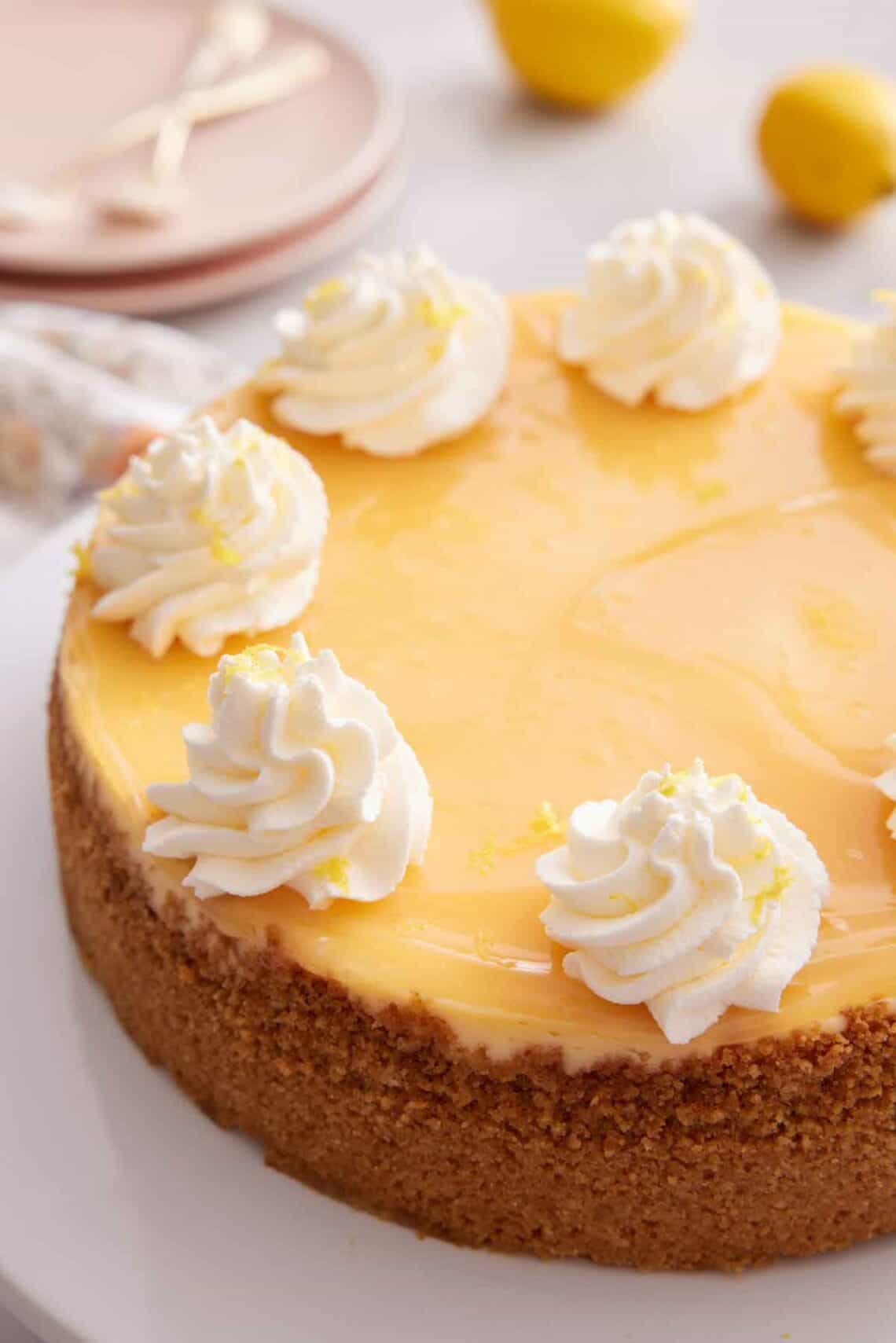 Lemon Cheesecake - Preppy Kitchen