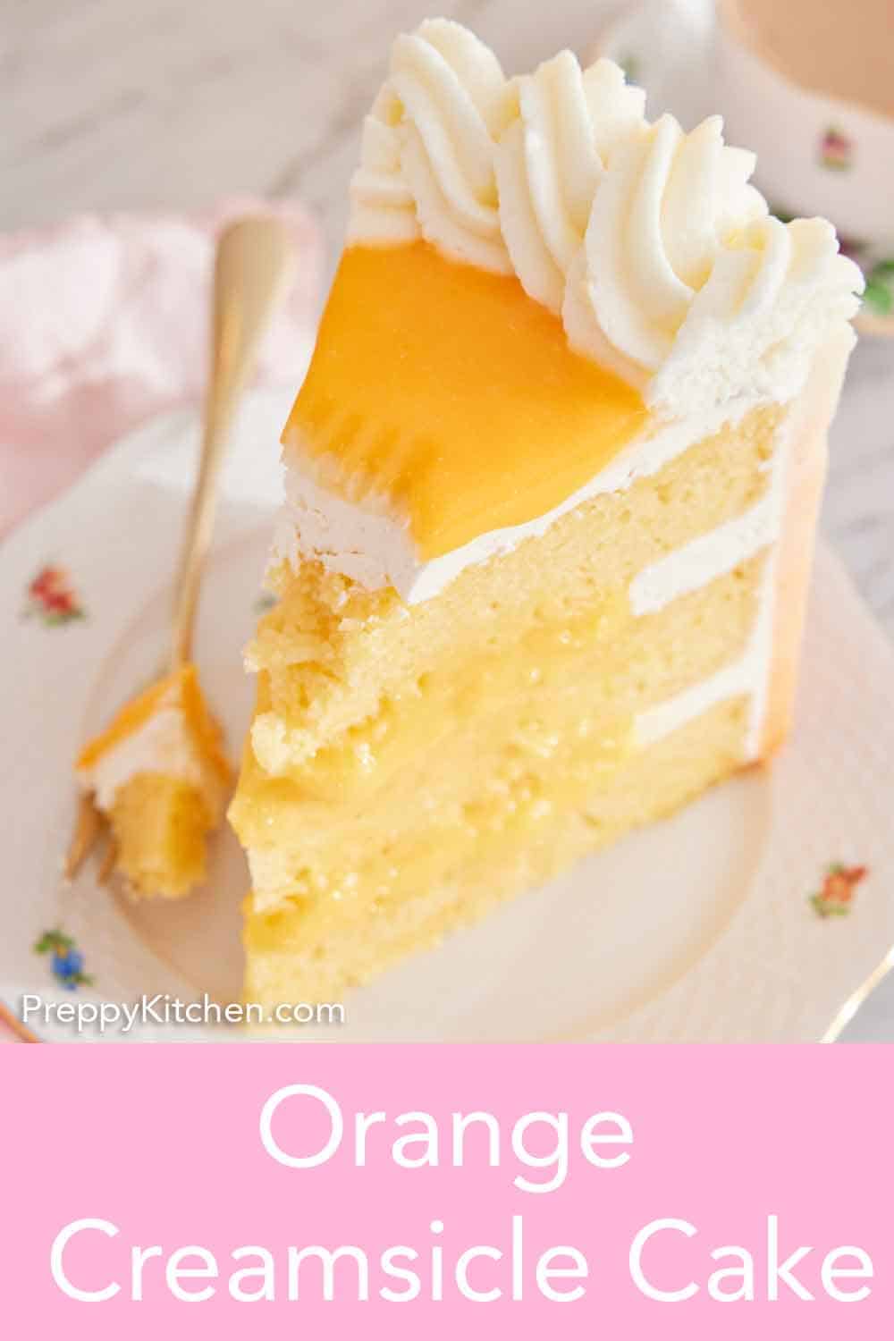 Orange Creamsicle Cake Preppy Kitchen