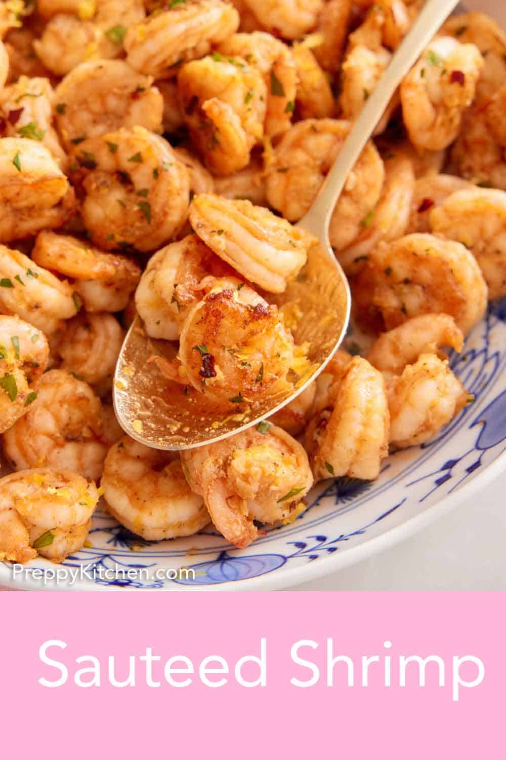 Sautéed Shrimp - Preppy Kitchen