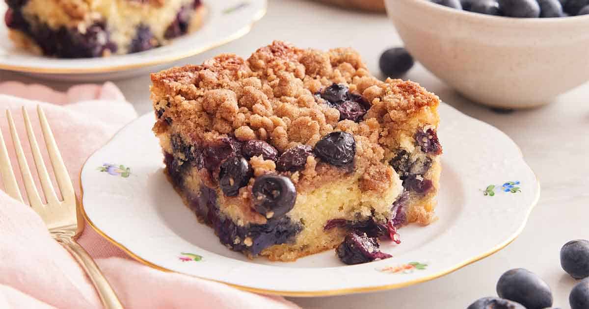 Blueberry Buckle - Preppy Kitchen