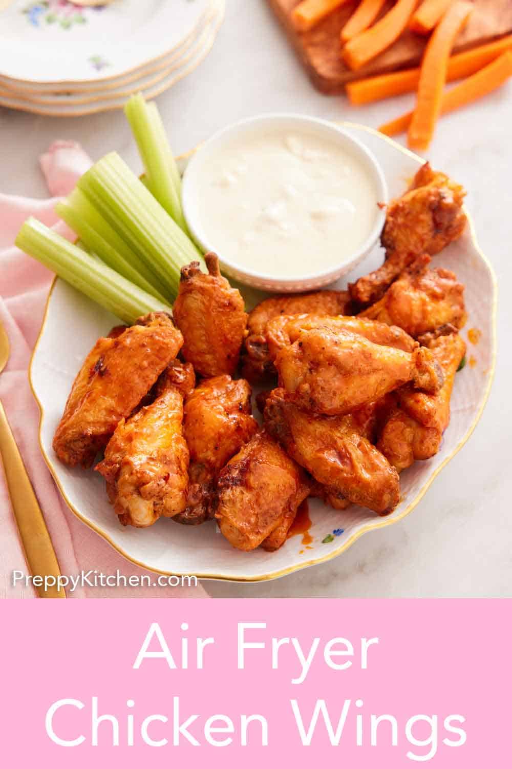 Air Fryer Chicken Wings - Preppy Kitchen