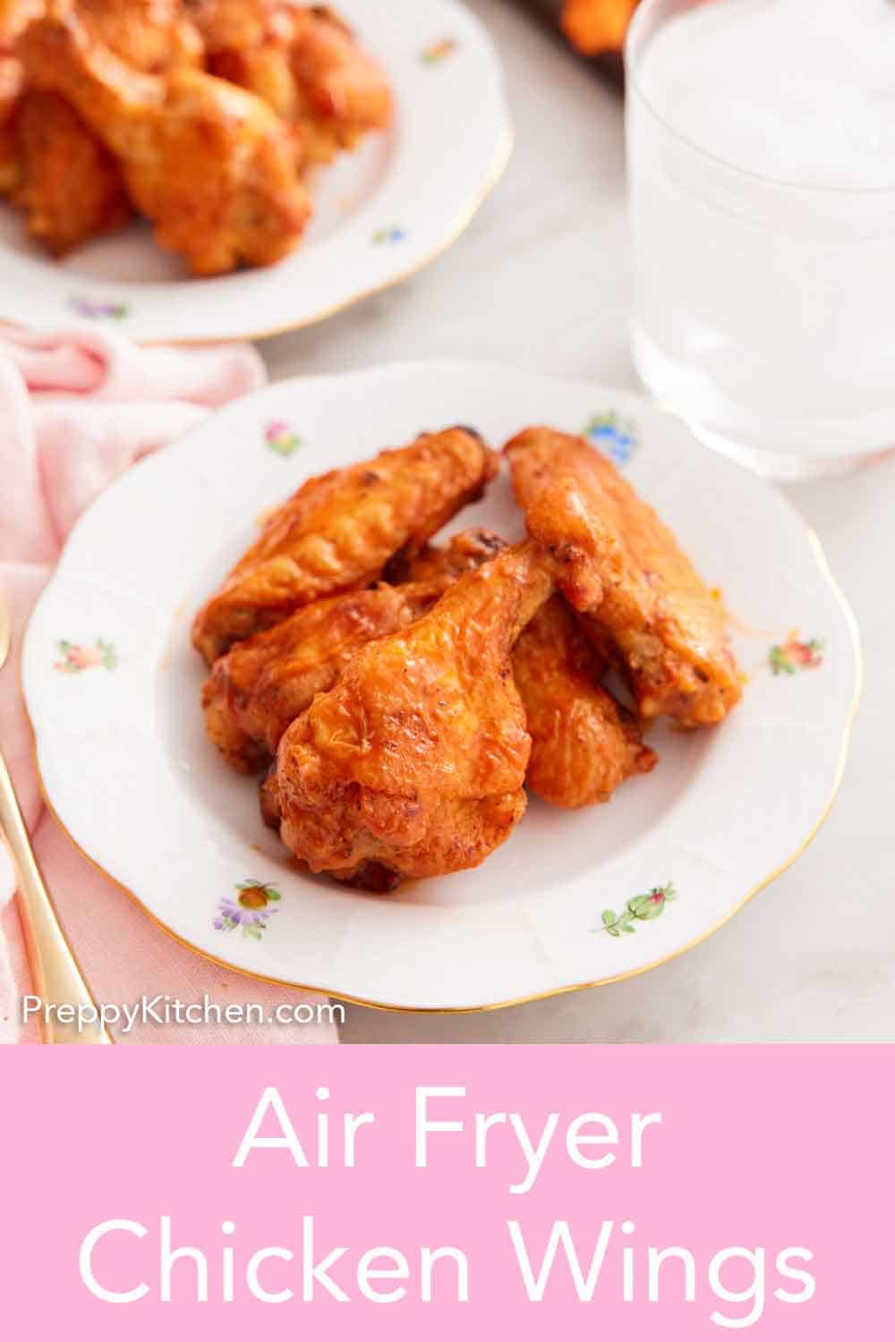 Air Fryer Chicken Wings Preppy Kitchen