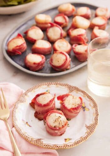 Bacon Wrapped Scallops - Preppy Kitchen