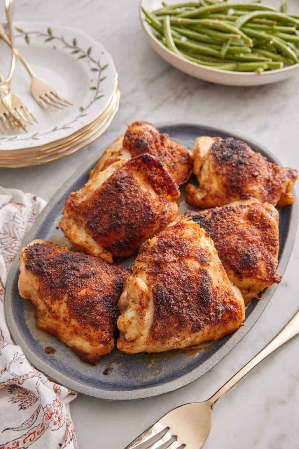 Baked Chicken Thighs - Preppy Kitchen