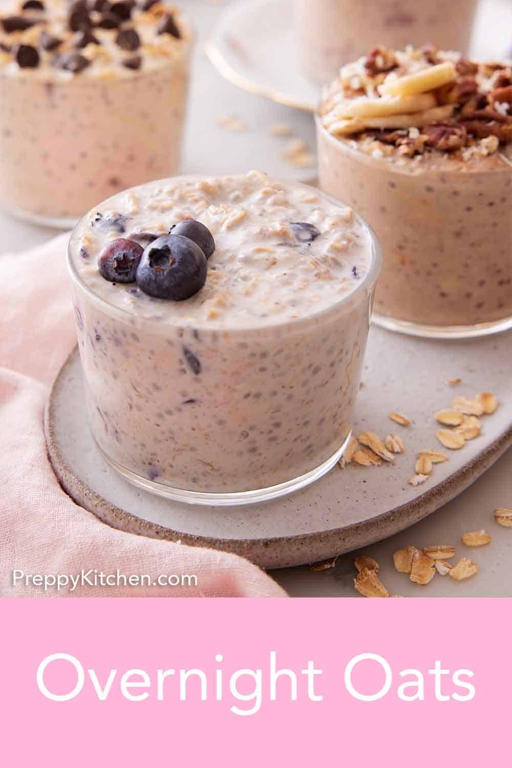 Overnight Oats Preppy Kitchen