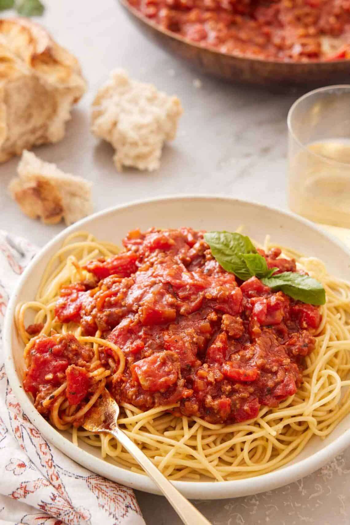 Spaghetti Sauce Recipe - Preppy Kitchen