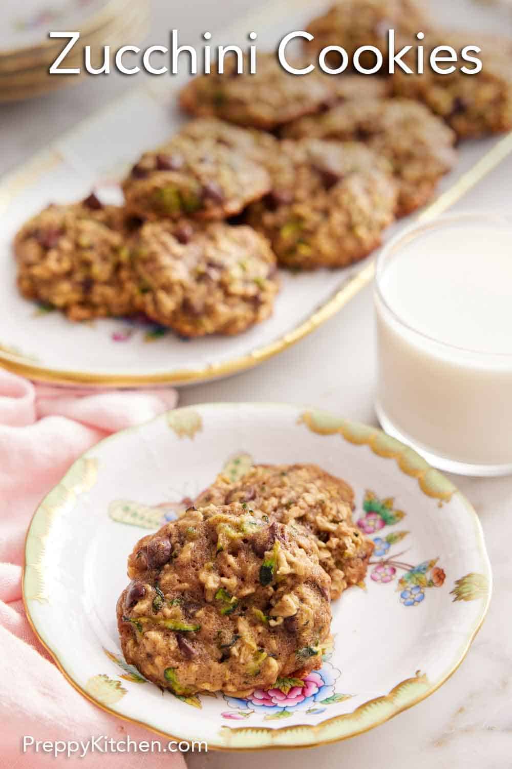 Zucchini Cookies - Preppy Kitchen