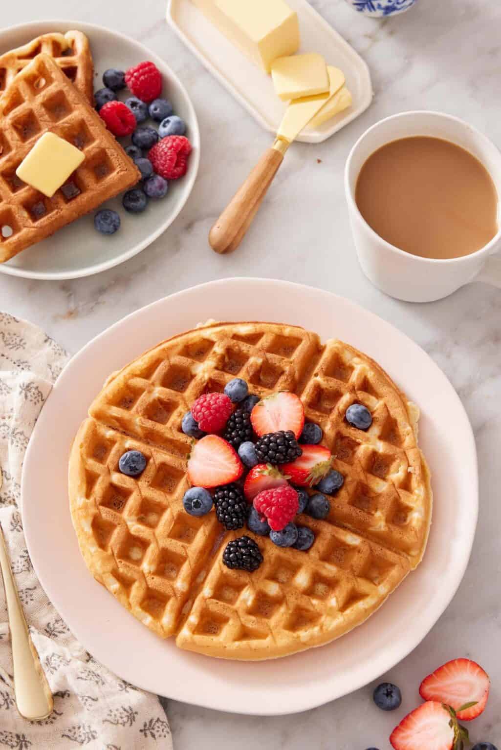 Belgian Waffles - Preppy Kitchen