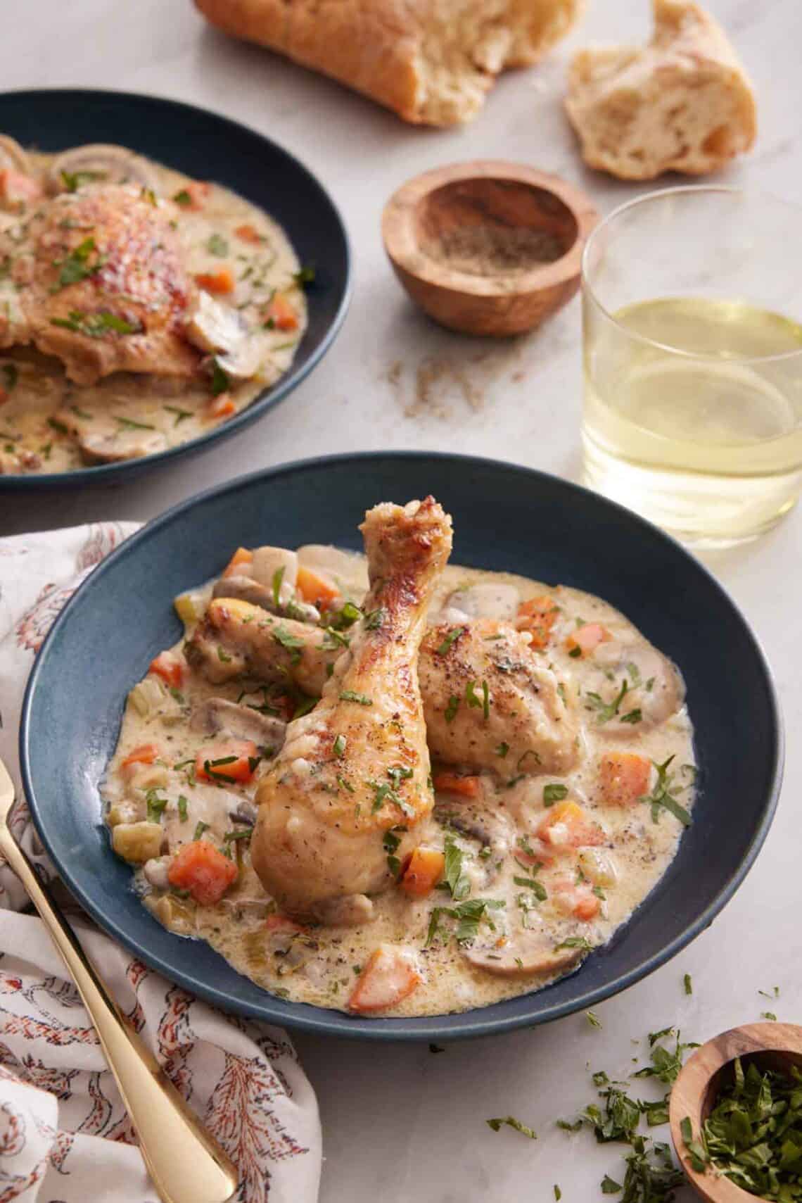 Chicken Fricassée - Preppy Kitchen