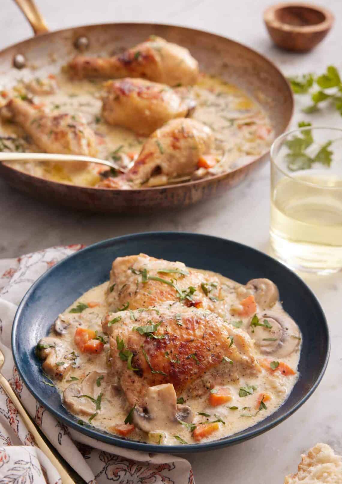 Chicken Fricassée - Preppy Kitchen