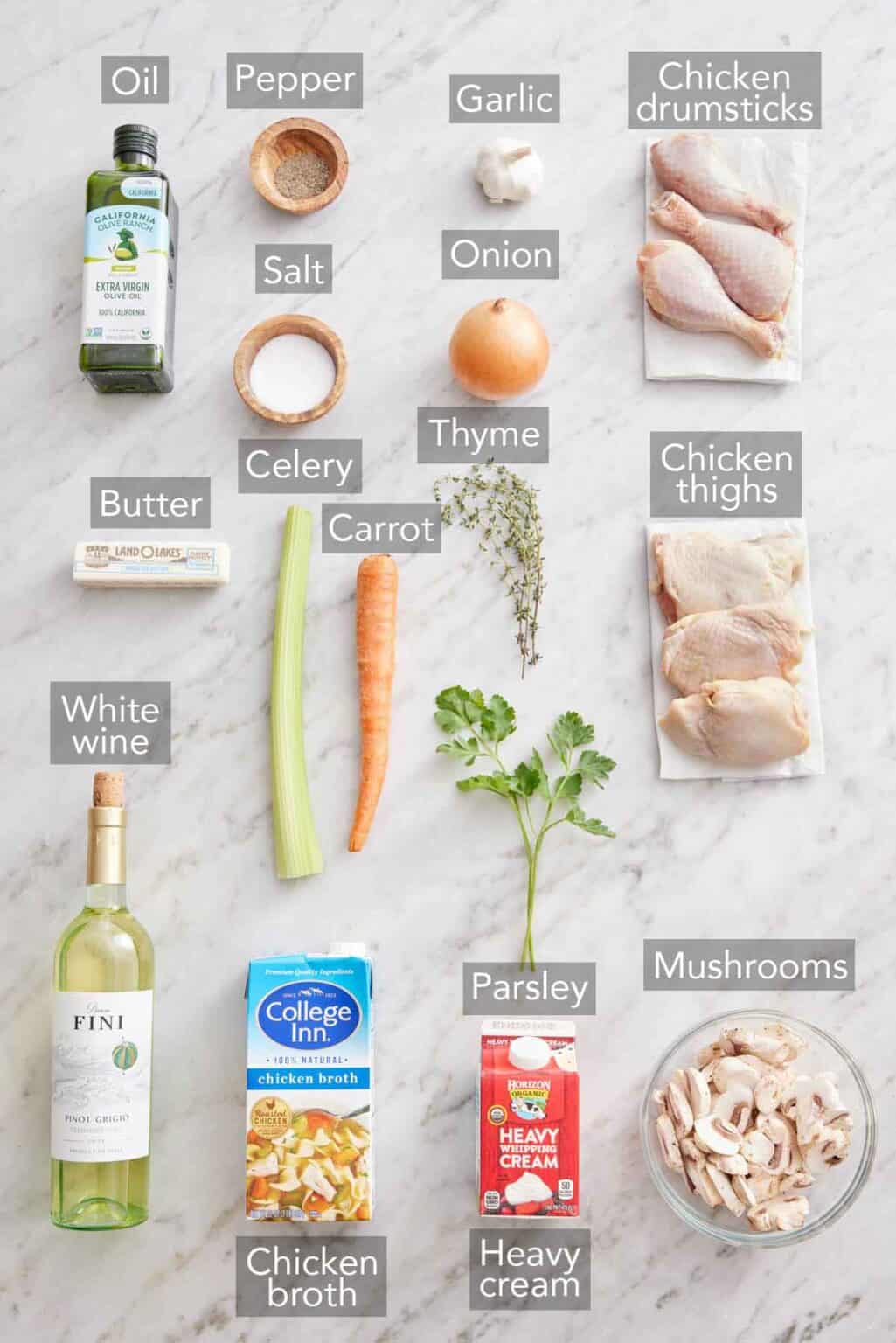 Chicken Fricassée - Preppy Kitchen