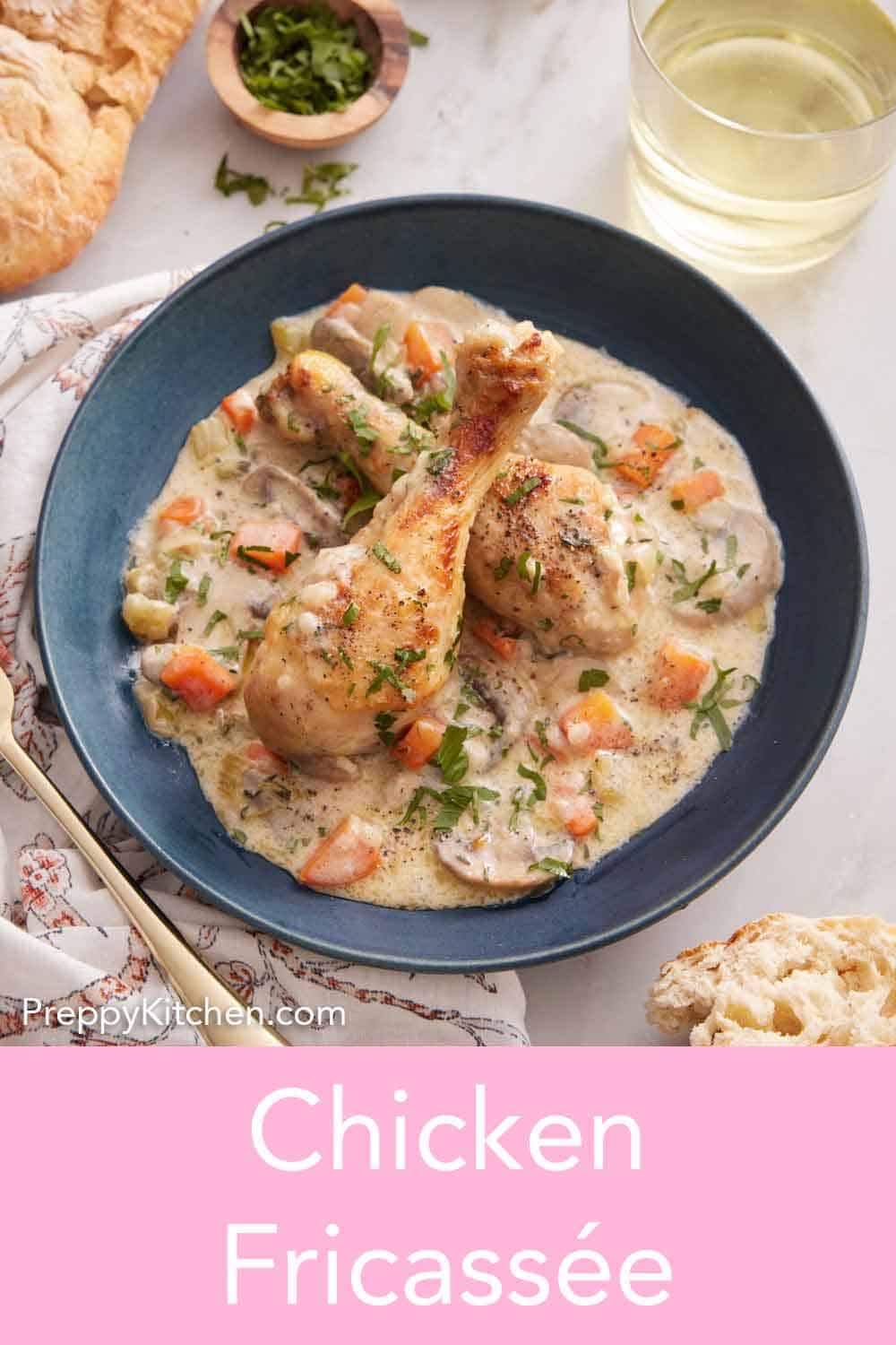 Chicken Fricassée - Preppy Kitchen