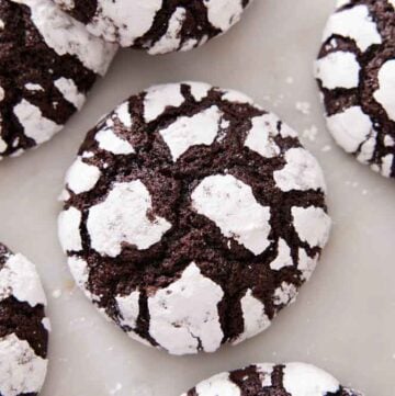 Chocolate Crinkle Cookies - Preppy Kitchen