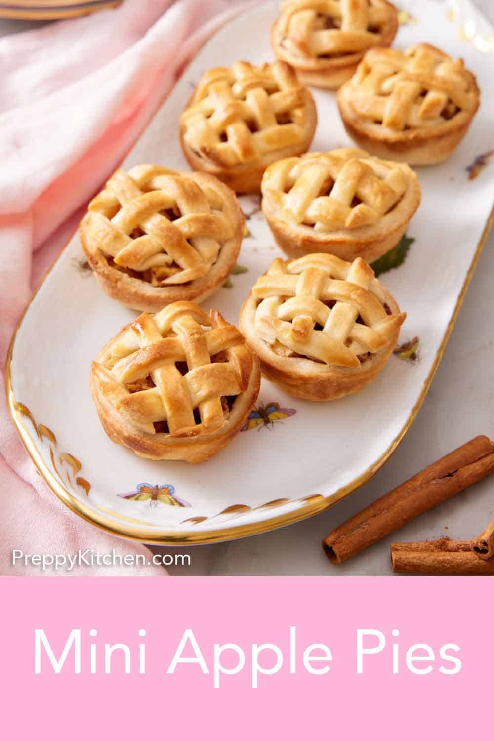 Mini Apple Pies Preppy Kitchen