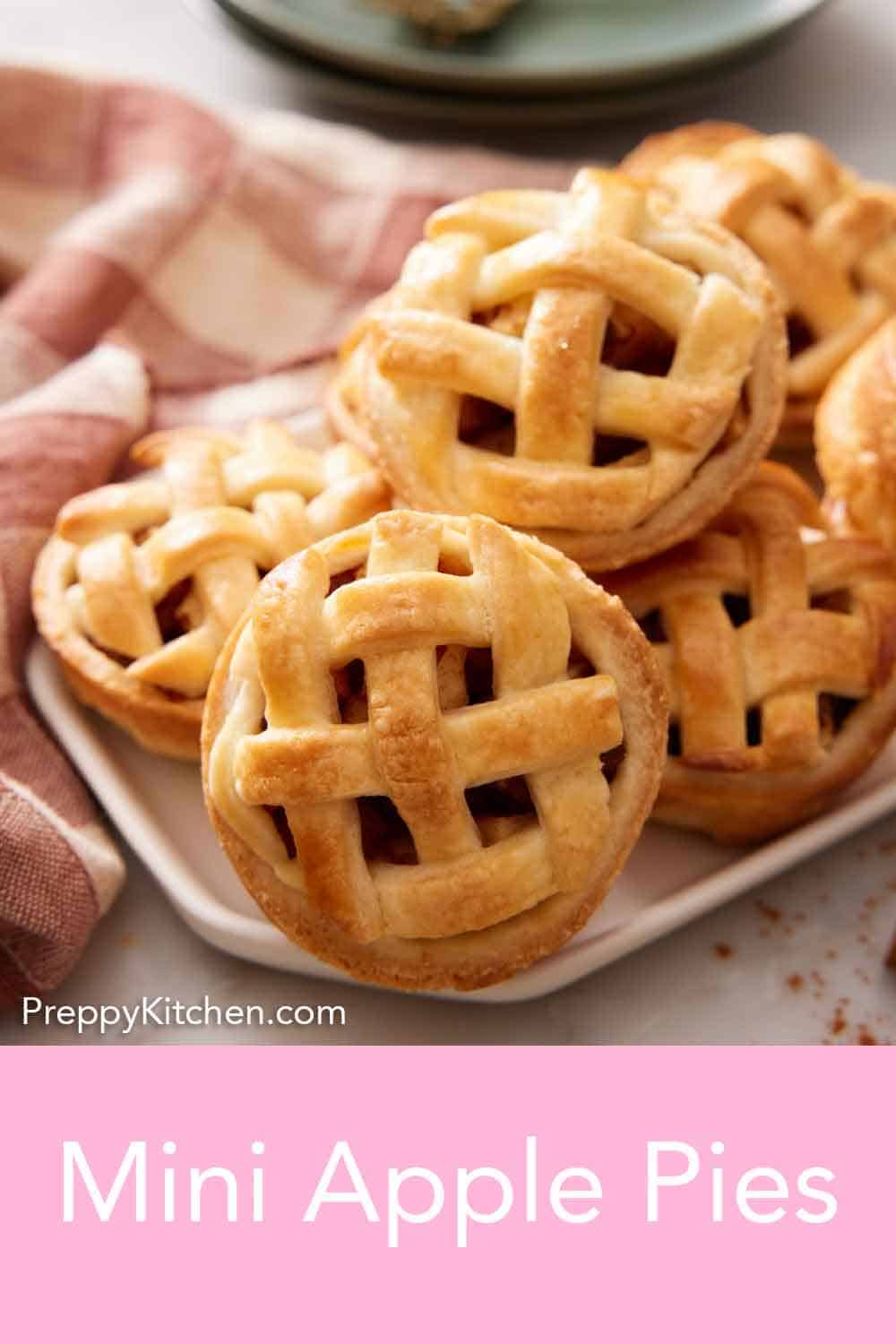 Mini Apple Pies Preppy Kitchen