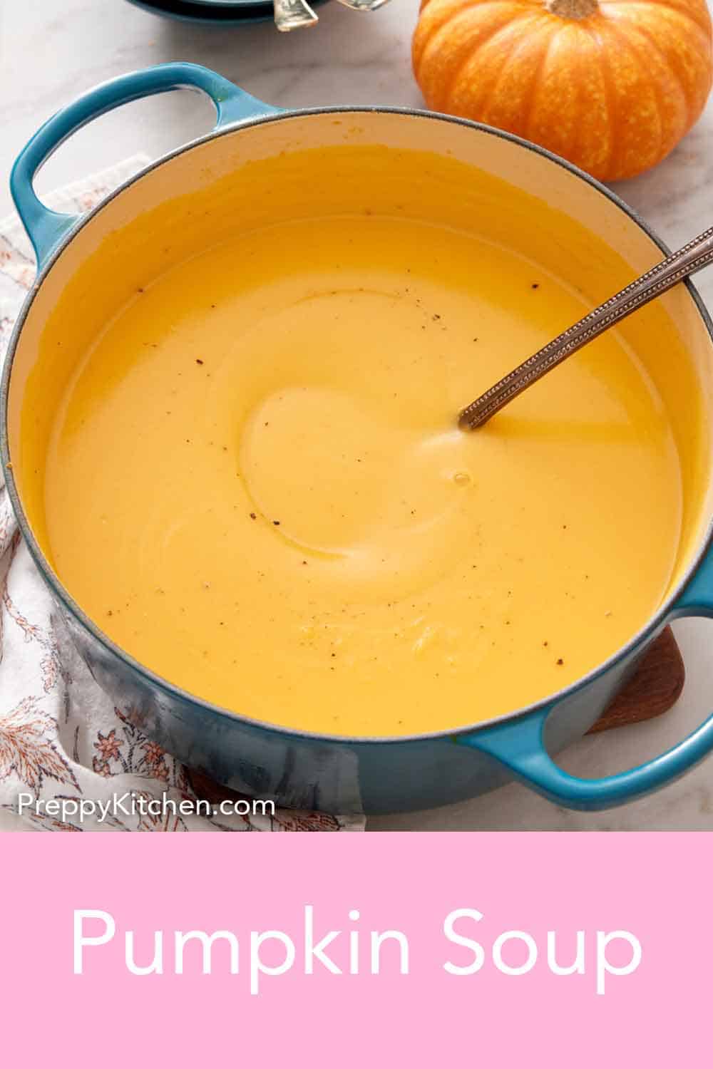 Pumpkin Soup Preppy Kitchen