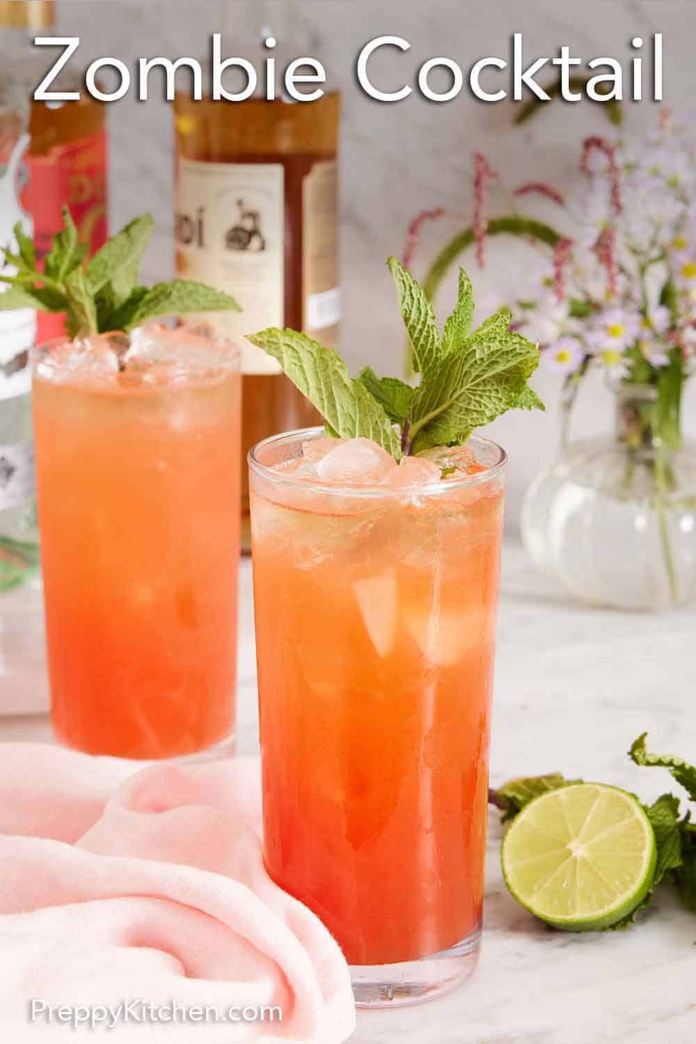 Zombie Cocktail - Preppy Kitchen
