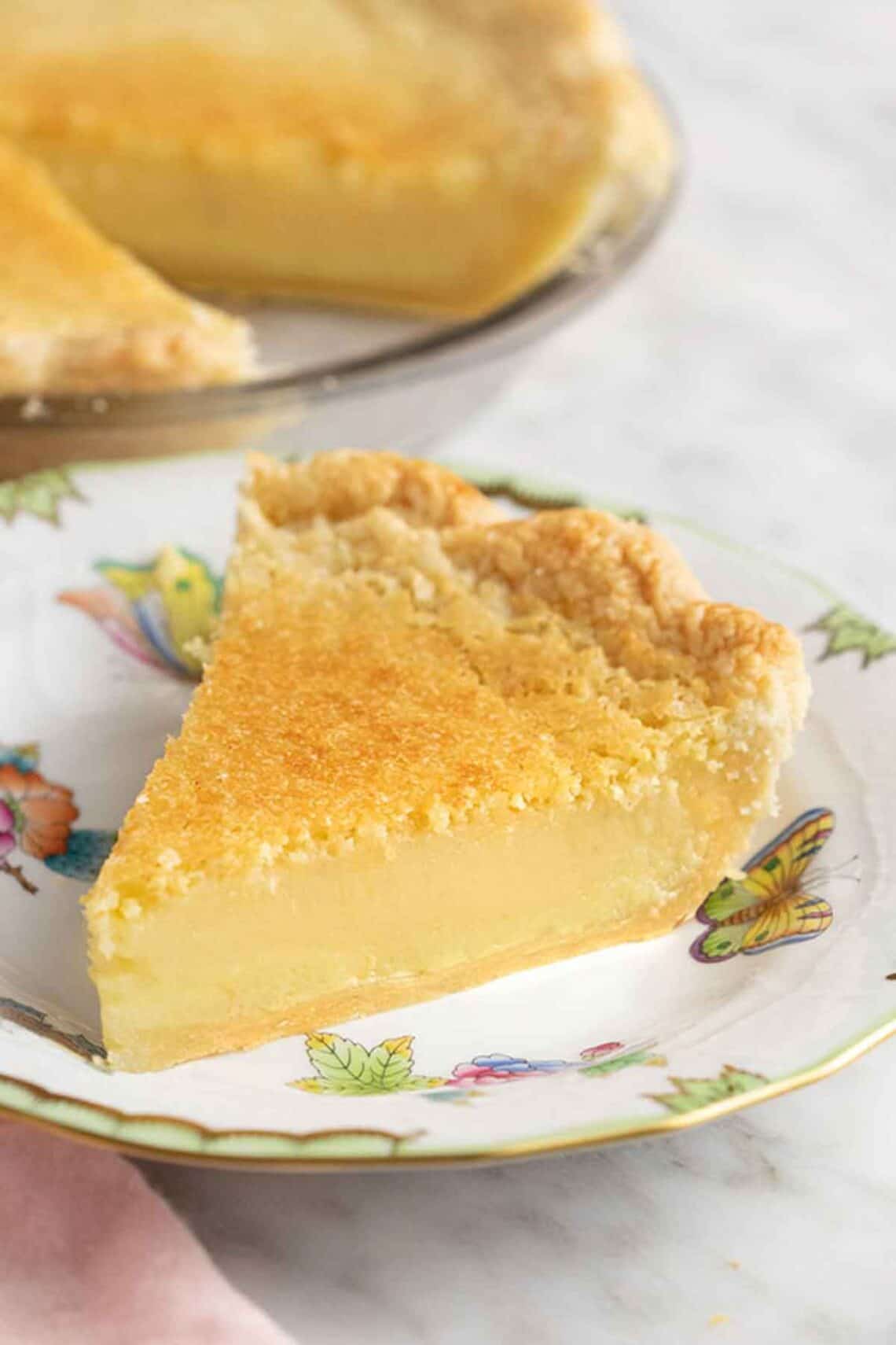 Buttermilk Pie - Preppy Kitchen