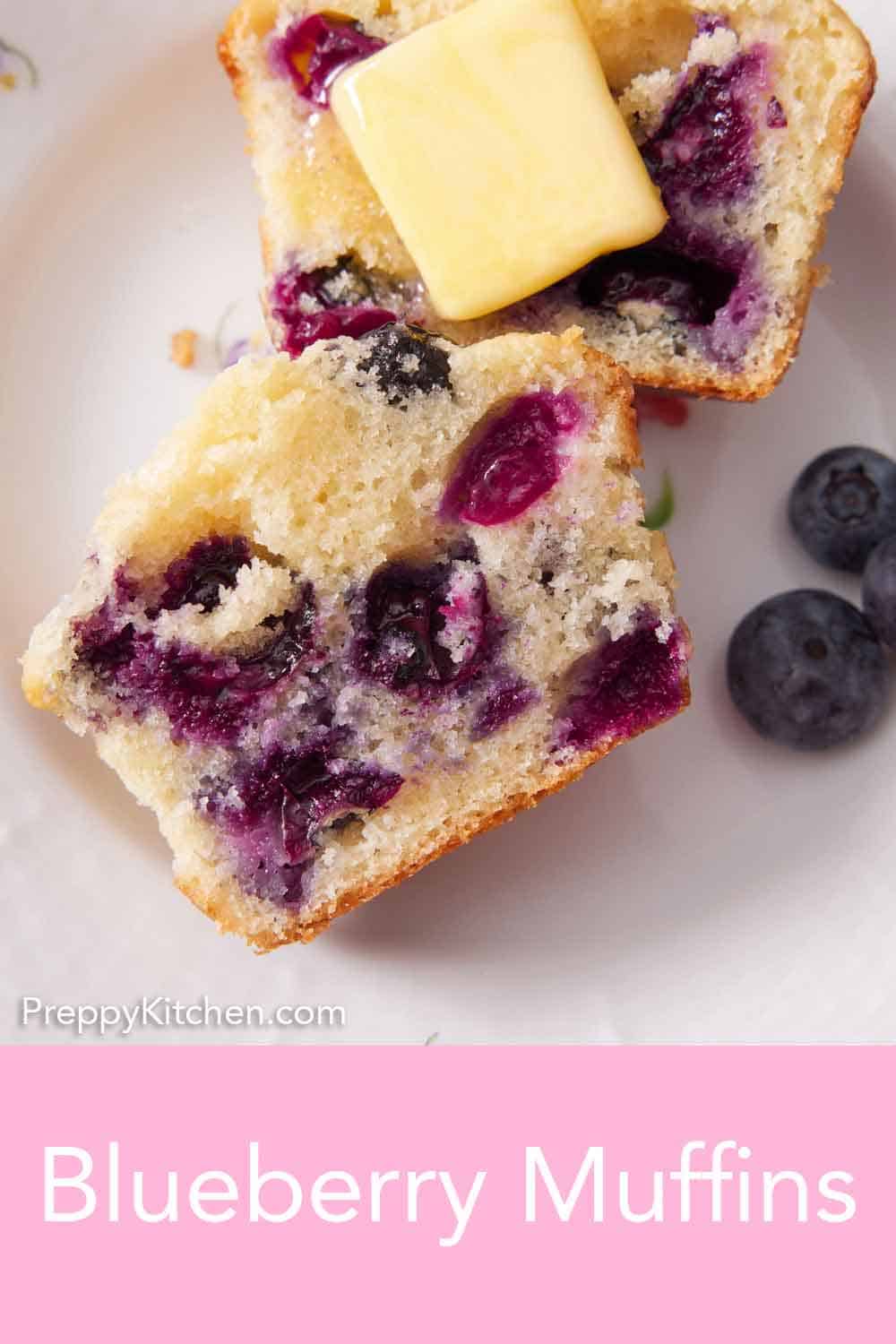 Blueberry Muffins Preppy Kitchen