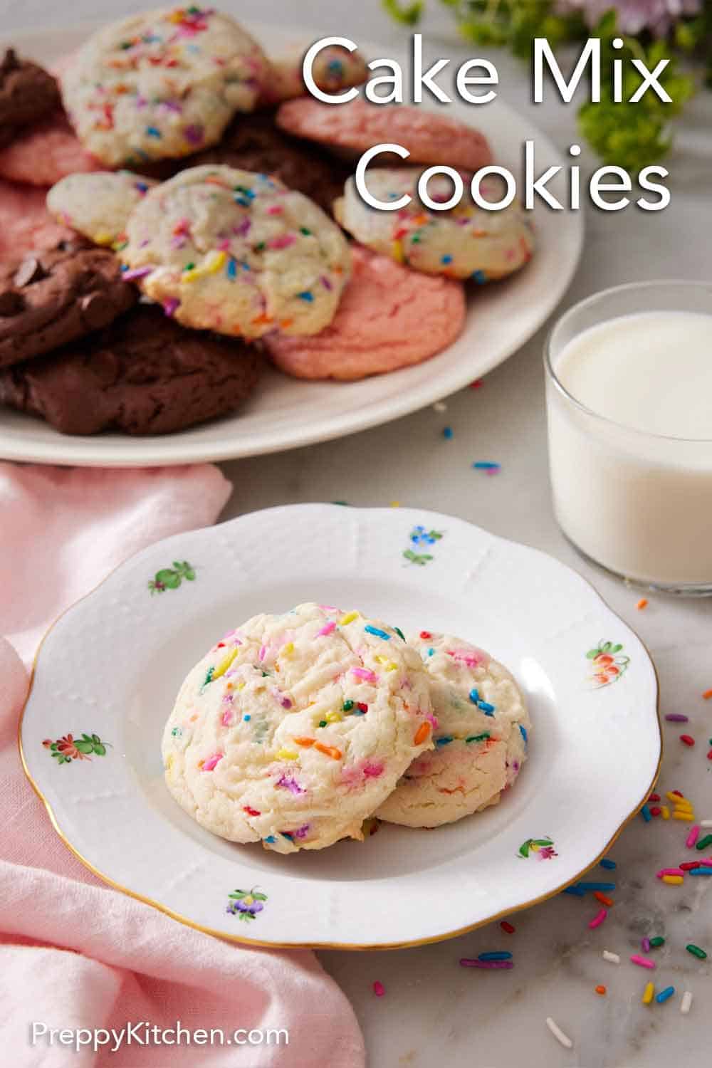 Cake Mix Cookies - Preppy Kitchen