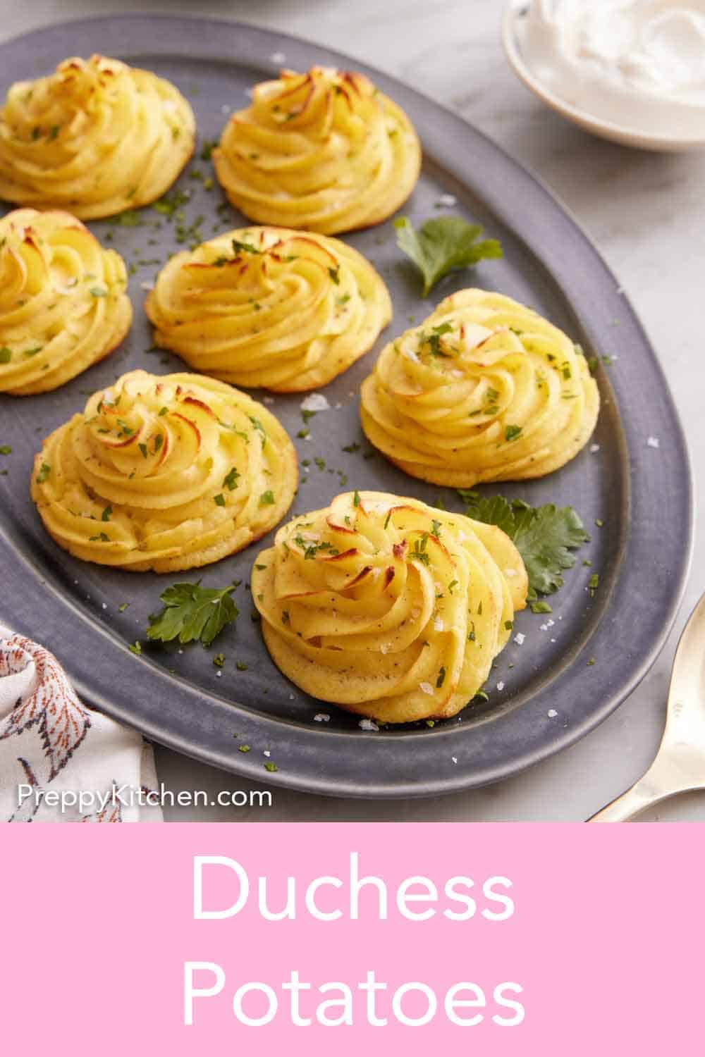 Duchess Potatoes - Preppy Kitchen