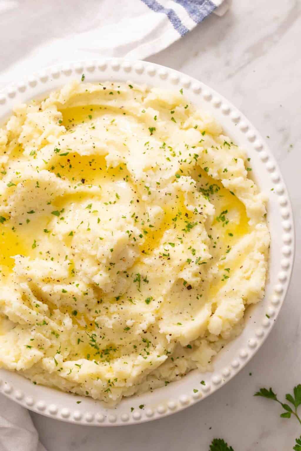 Creamy Mashed Potatoes Recipe - Preppy Kitchen