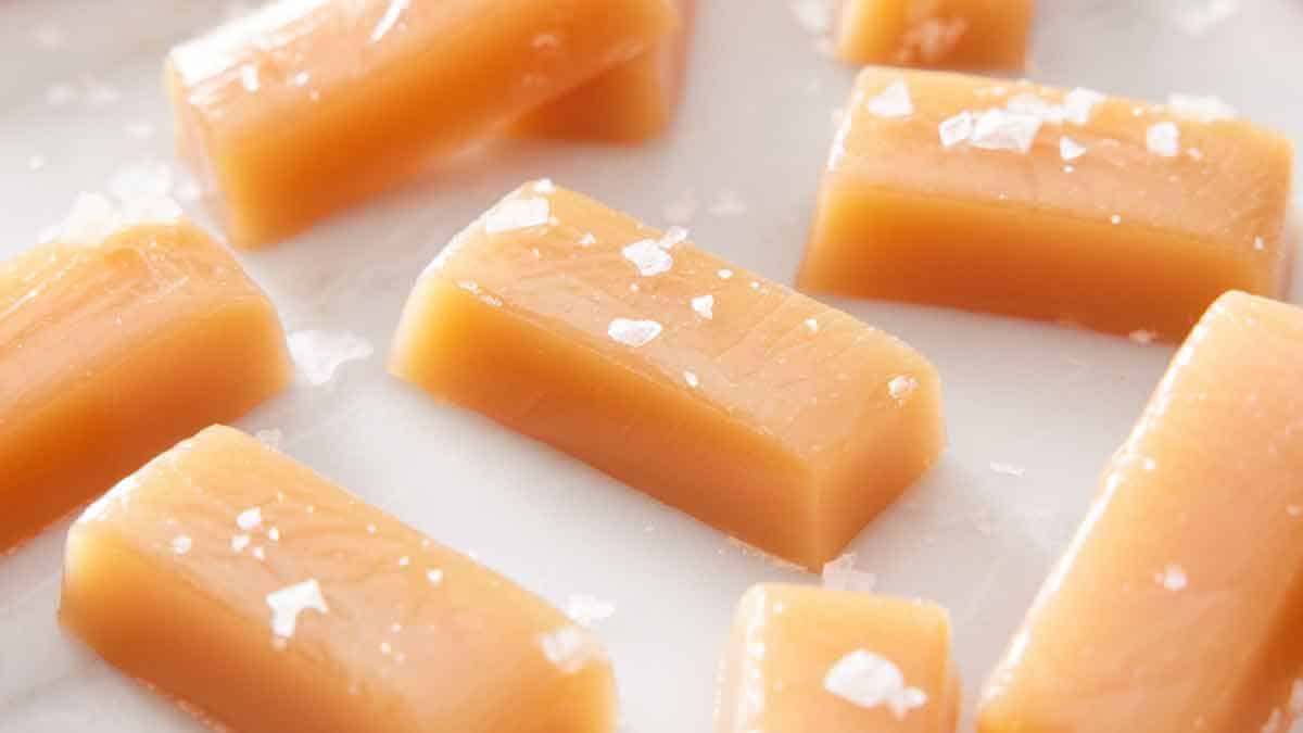 Homemade Caramel Candy (Soft and Chewy) - Our Salty Kitchen