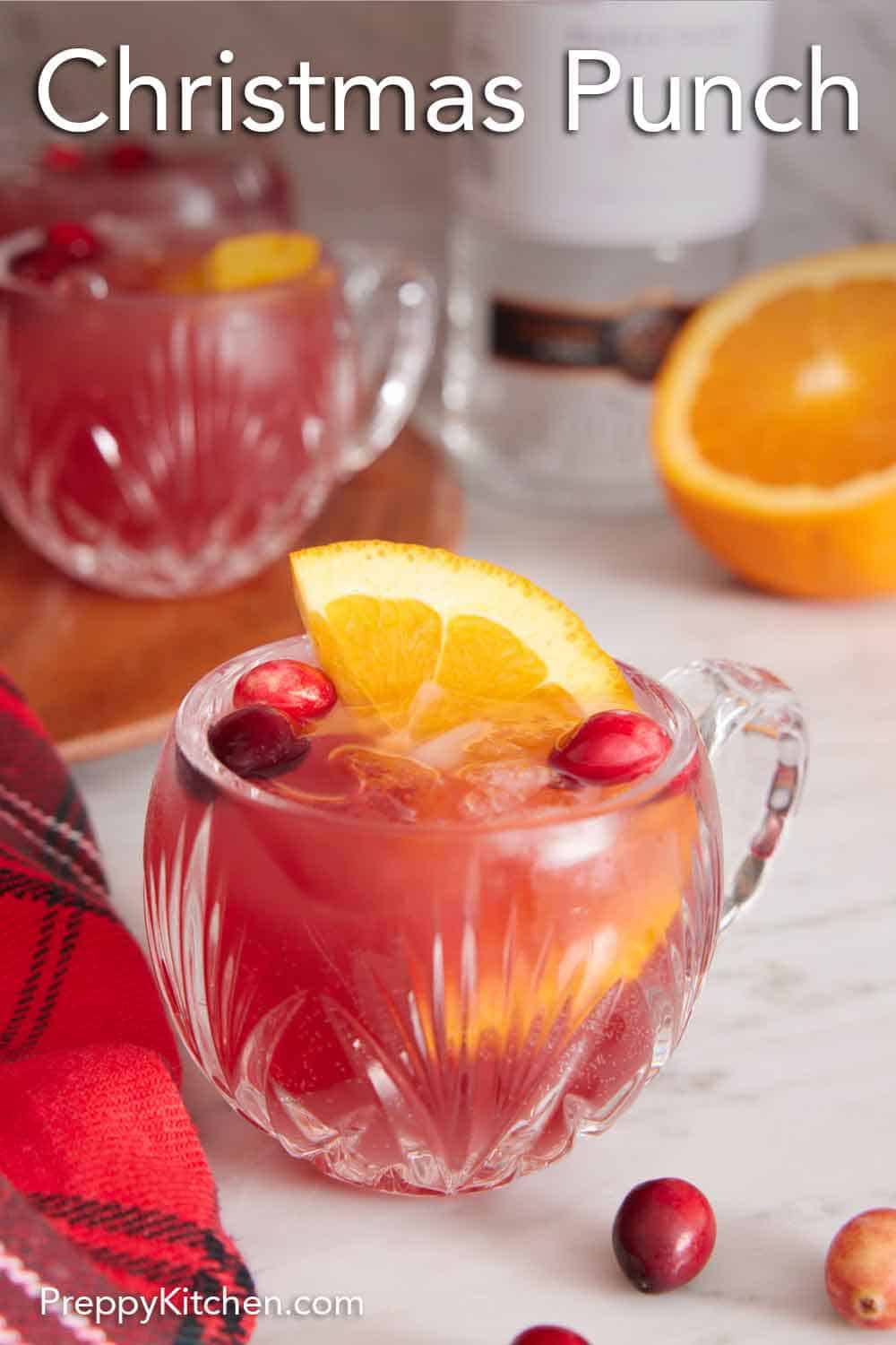 Christmas Punch - Preppy Kitchen