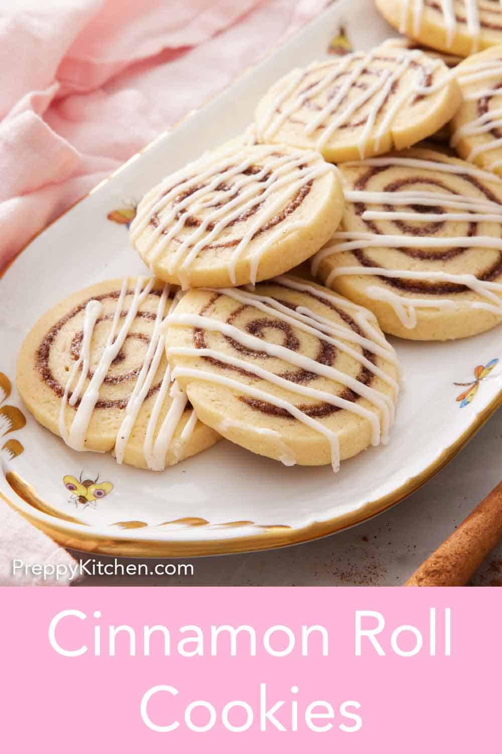 Cinnamon Roll Cookies Preppy Kitchen