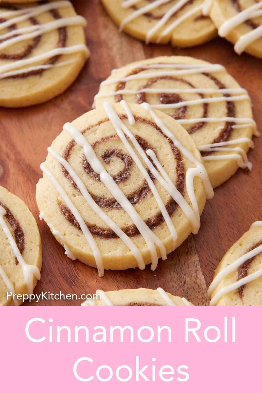 Cinnamon Roll Cookies Preppy Kitchen