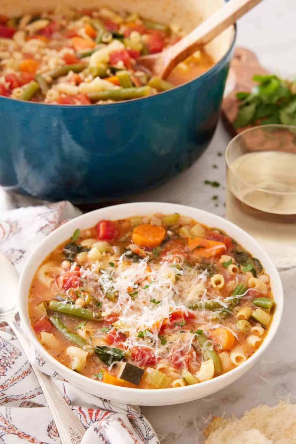 Minestrone Soup - Preppy Kitchen
