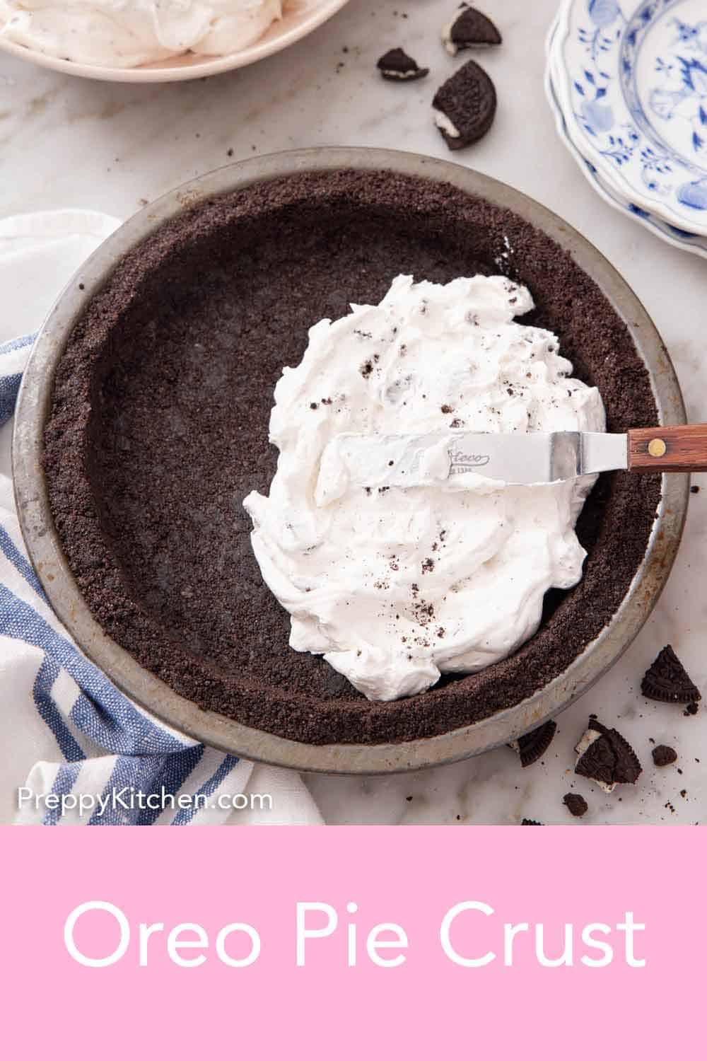 Oreo Pie Crust Preppy Kitchen