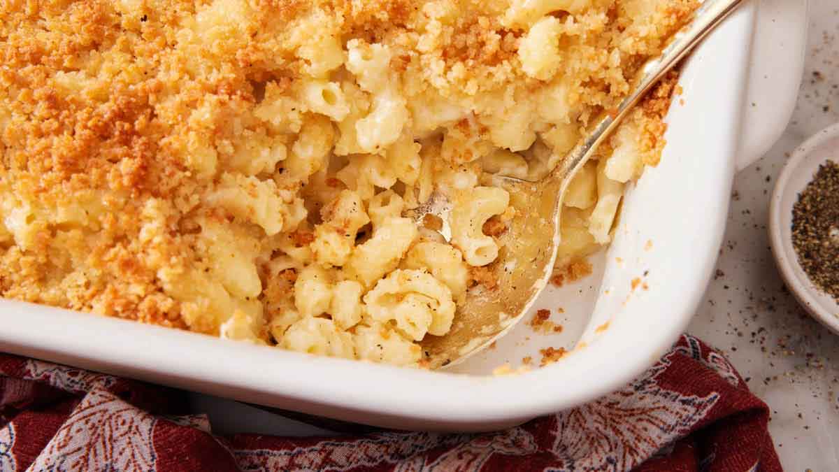 Truffle Mac and Cheese Preppy Kitchen