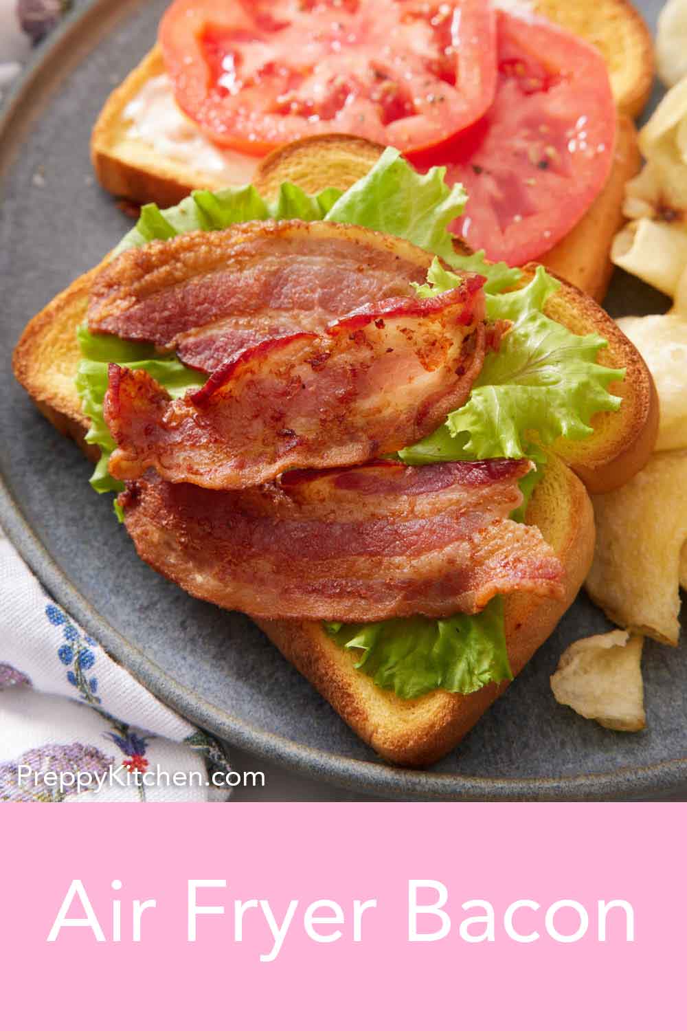 Air Fryer Bacon Preppy Kitchen