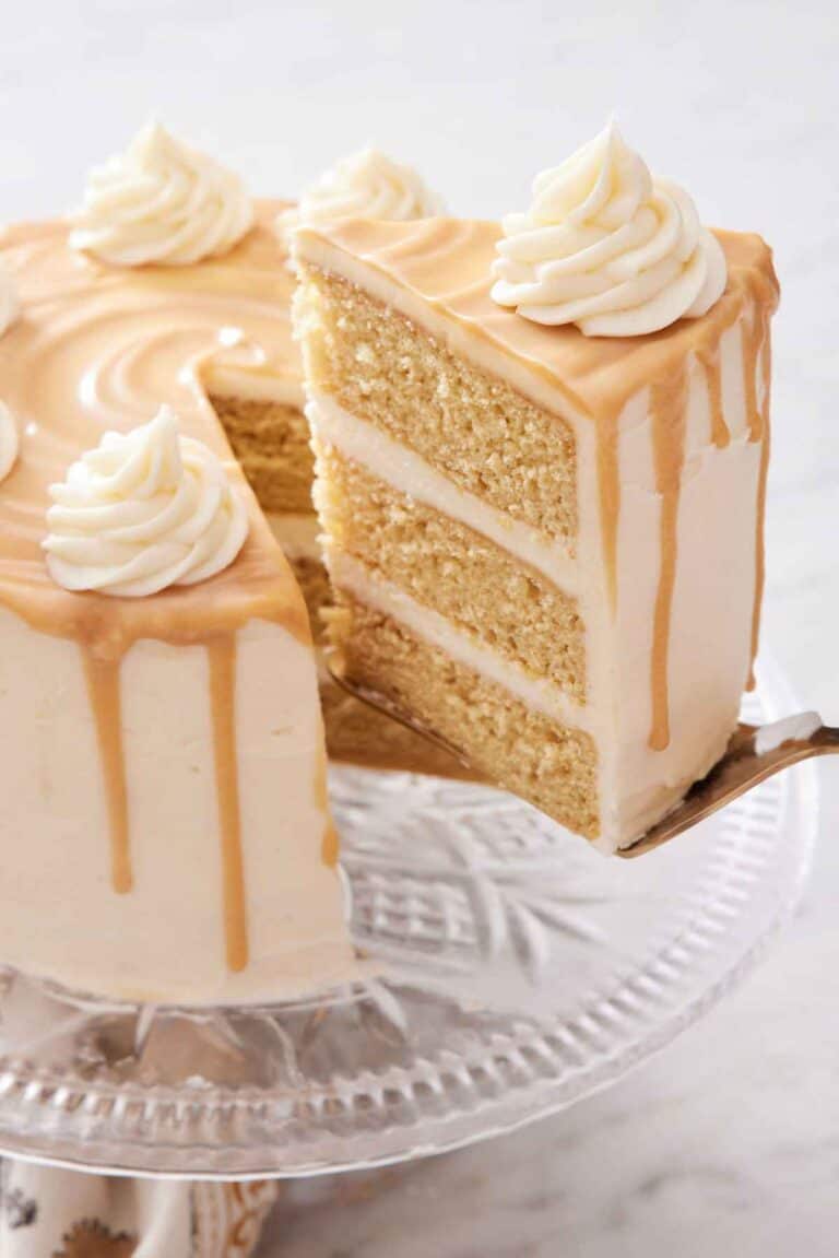Butterscotch Cake - Preppy Kitchen
