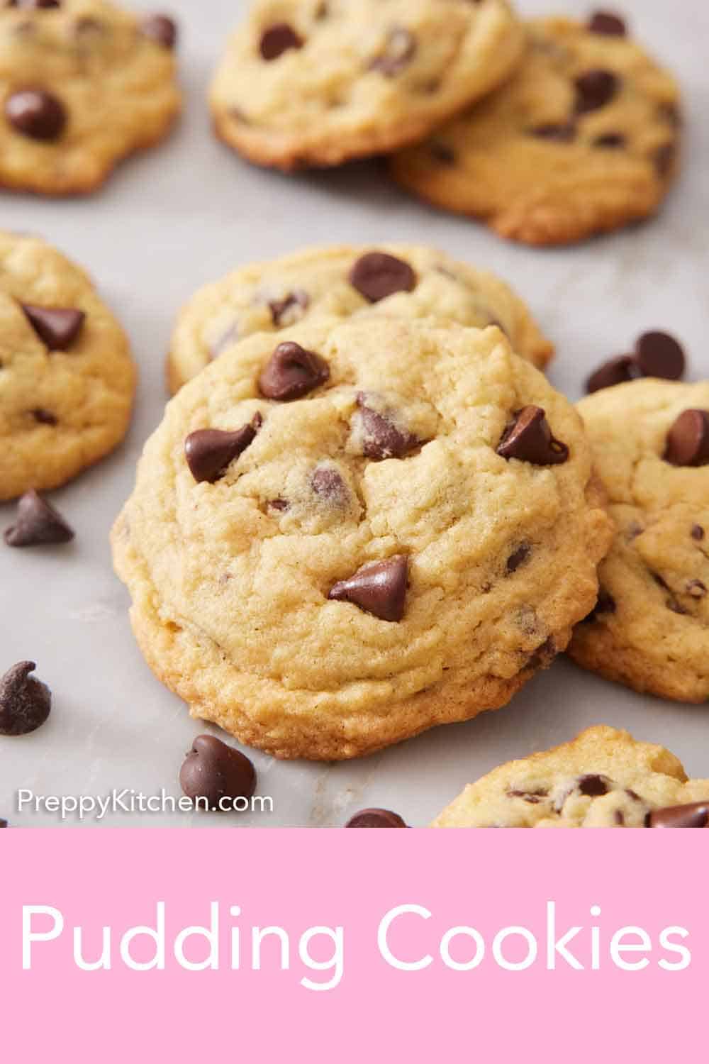 Pudding Cookies - Preppy Kitchen