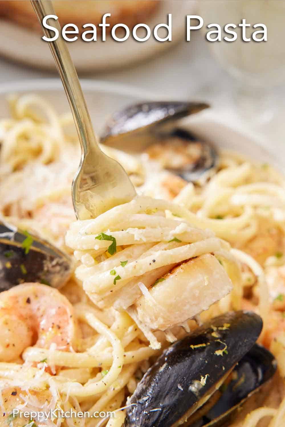 Seafood Pasta - Preppy Kitchen
