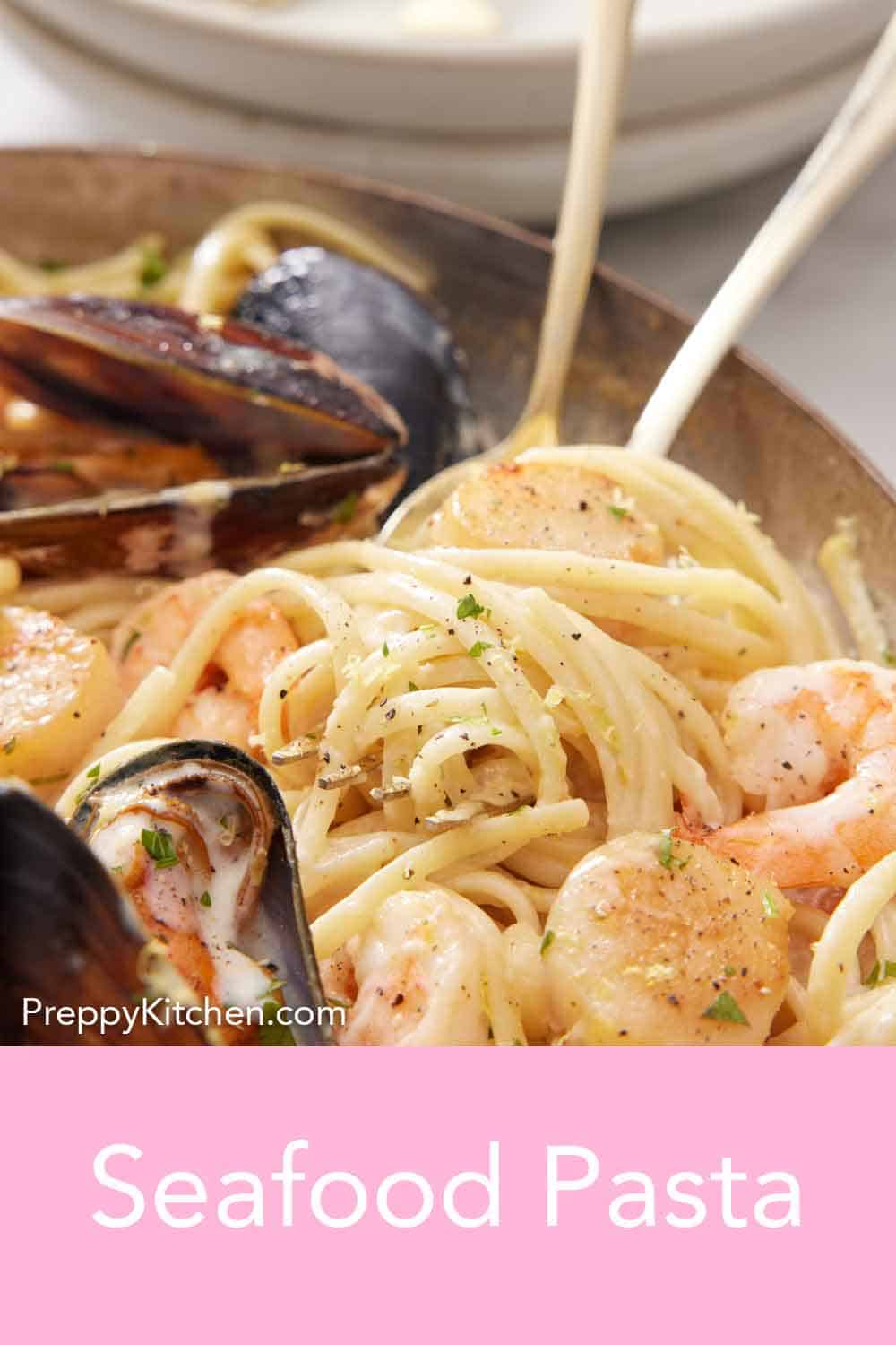 Seafood Pasta - Preppy Kitchen