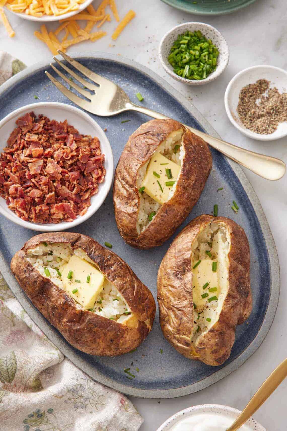Air Fryer Baked Potato - Preppy Kitchen