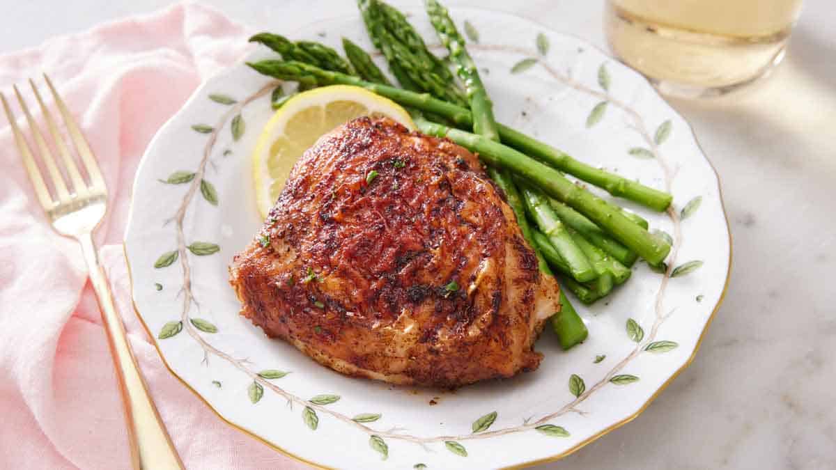 Air Fryer Chicken Thighs - Preppy Kitchen