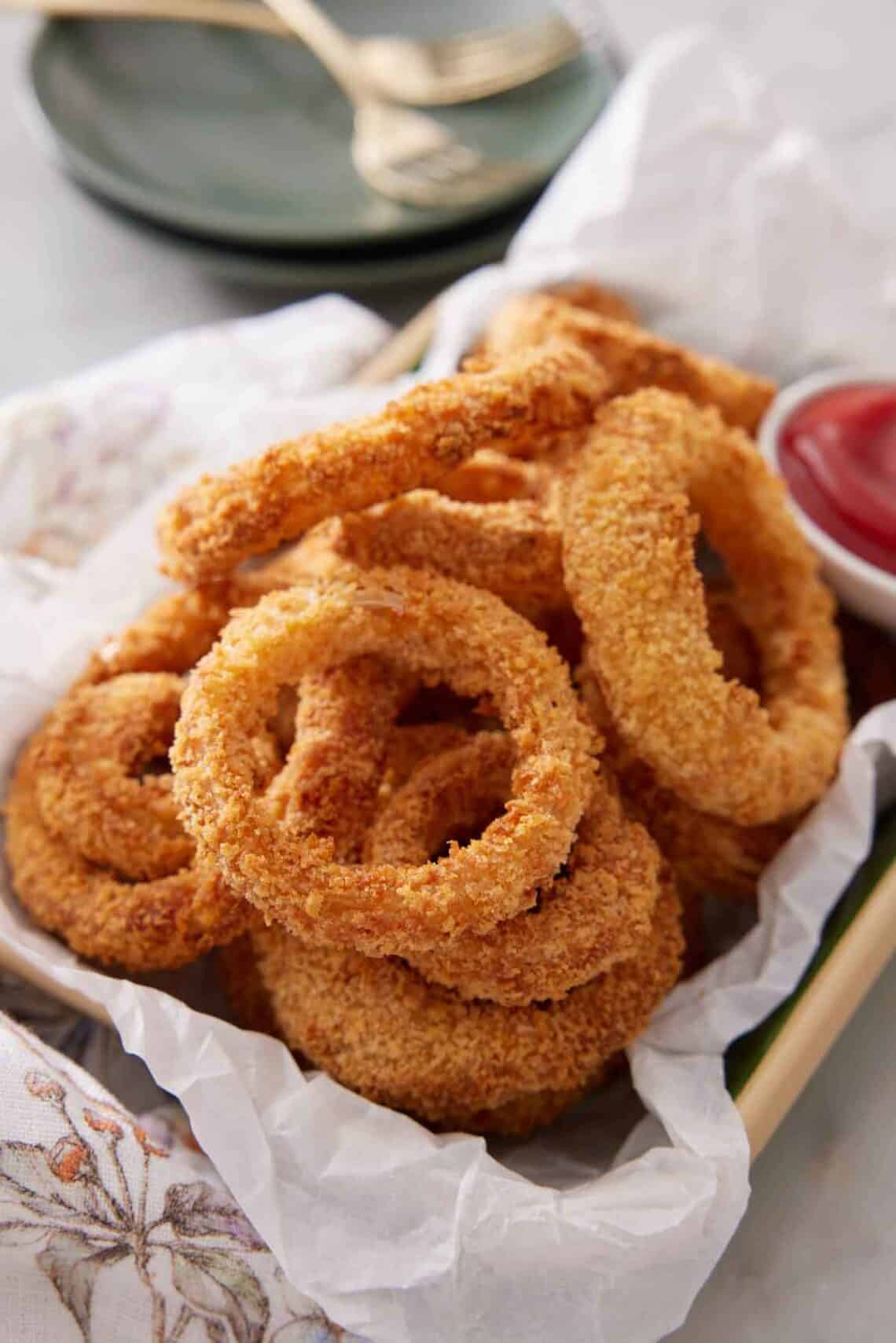 Air Fryer Onion Rings - Preppy Kitchen